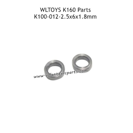 Wltoys K160 EC-145 RC Plane Parts 2.5x6x1.8mm Bearings K123-012