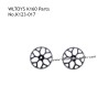 Wltoys K160 EC-145 RC Plane Parts Gear K123-017