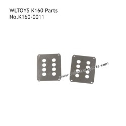 Wltoys K160 EC-145 RC Plane Parts Receiver Seat Silver K160-0011