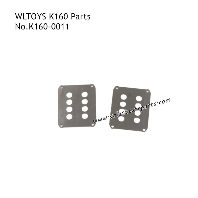 Wltoys K160 EC-145 RC Plane Parts Receiver Seat Silver K160-0011