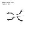 Wltoys K160 EC-145 RC Plane Parts Connect Rods K124-021