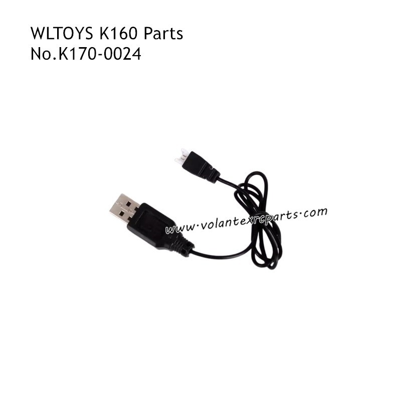 Wltoys K160 EC-145 RC Plane Parts USB Charger K124-024