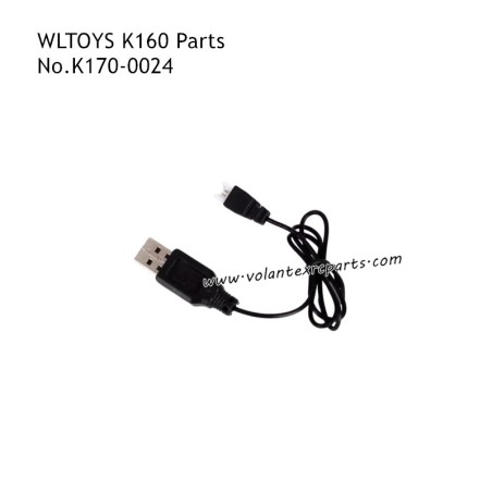 Wltoys K160 EC-145 RC Plane Parts USB Charger K124-024