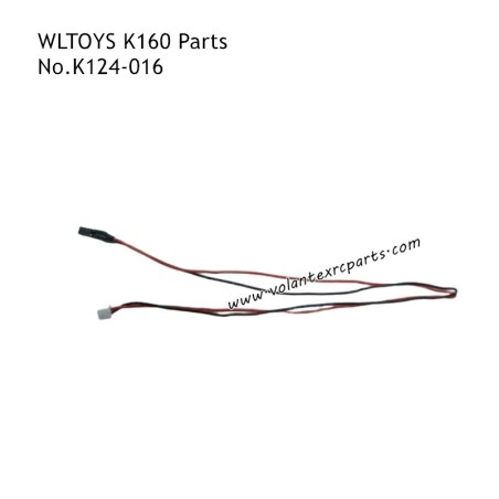 Wltoys K160 RC Airplane Parts Connect Wire of Tail Motor K124-016