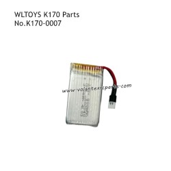 WLTOYS K170 RC Airplane Parts 3.7V 800mAh Battery K170-0007