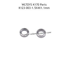 WLTOYS K170 RC Airplane Parts 1.5x4x1.1mm Ball Bearings K123-003