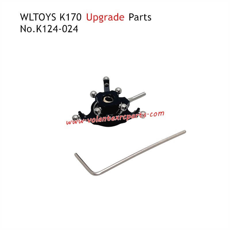 WLTOYS K170 RC Airplane Upgrade Parts Main Rotating Head Black
