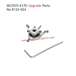 WLTOYS K170 RC Airplane Upgrade Parts Main Rotating Head Silver