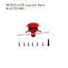 WLTOYS K170 RC Airplane Upgrade Parts Swivel Head Kit Red K170-0001