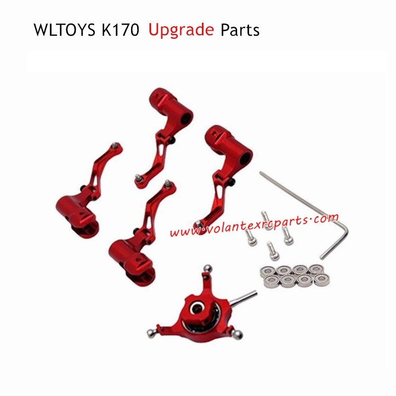 WLTOYS K170 RC Airplane Upgrade Parts Crosshead Propeller Holder Red