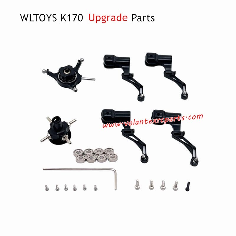 WLTOYS K170 RC Airplane Upgrade Parts Rotor Disc Crosshead Black