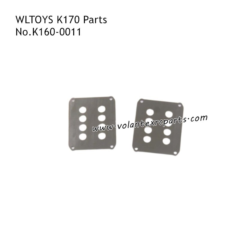 WLTOYS K170 RC Airplane Parts Receiver Seat Silver K160-0011