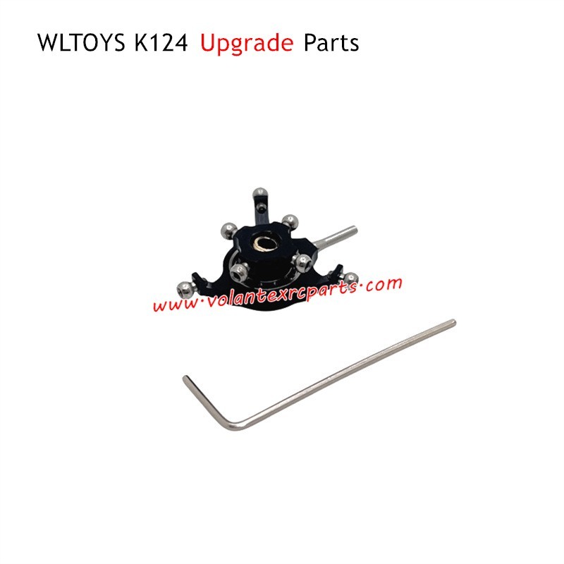 WLTOYS K124 Upgrade Parts Main Rotating Head Black K124-024