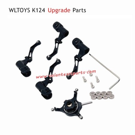 WLTOYS K124 RC Plane Upgrade Parts Crosshead Propeller Holder Black