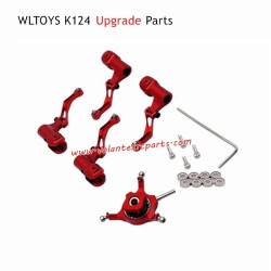 WLTOYS K124 RC Plane Upgrade Parts Crosshead Propeller Holder Red