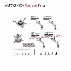 WLTOYS K124 RC Plane Upgrade Parts Rotor Disc Crosshead Silver