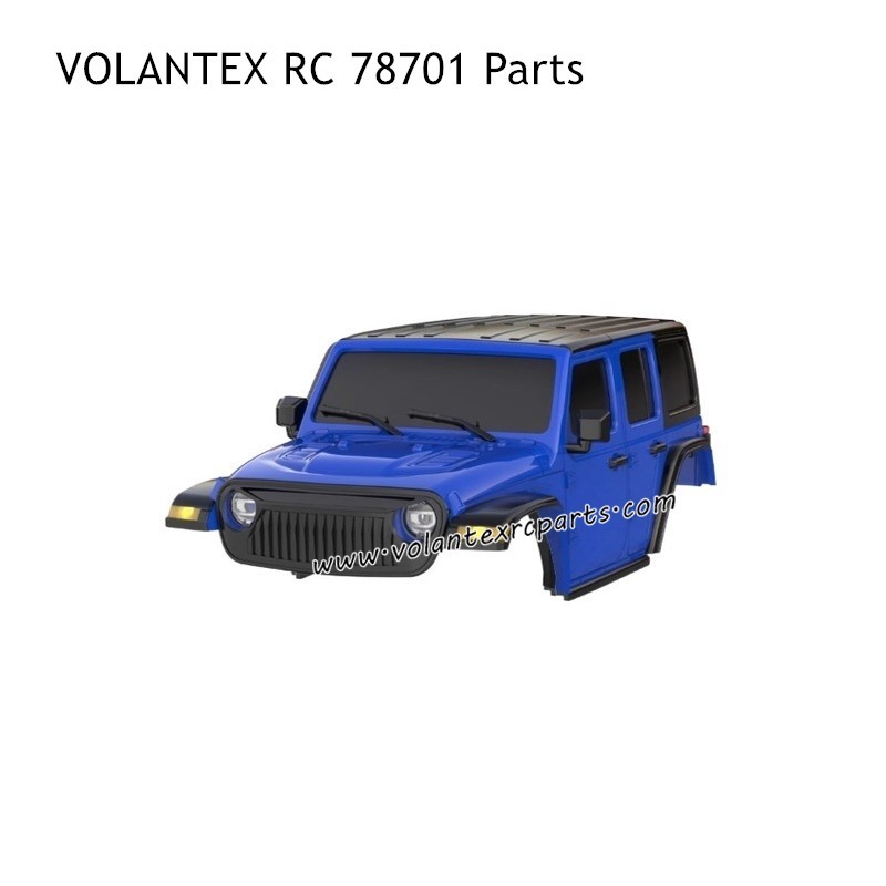 VOLANTEX RC 78701 RACENT RC Car Parts Car Shell Blue VOLANTEX RC 78701 RACENT RC Car Parts Car Shell Blue