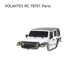VOLANTEX RC 78701 RACENT RC Car Parts Car Shell White