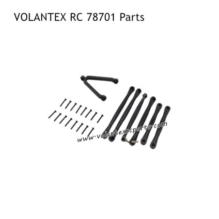 VOLANTEX RC 78701 RACENT RC Car Parts Complete Suspension Linkage