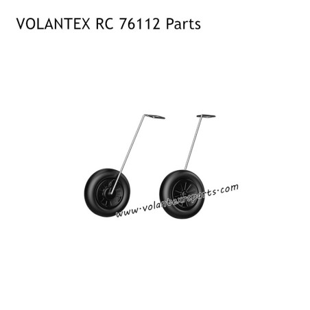 VOLANTEX RC 76112 Spitfire Airplane Parts Full Set of Front Landing Gear