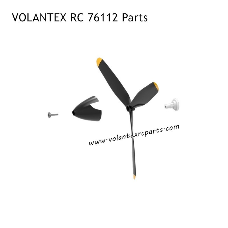 VOLANTEX RC 76112 Spitfire Airplane Parts Three-blade Propeller Set