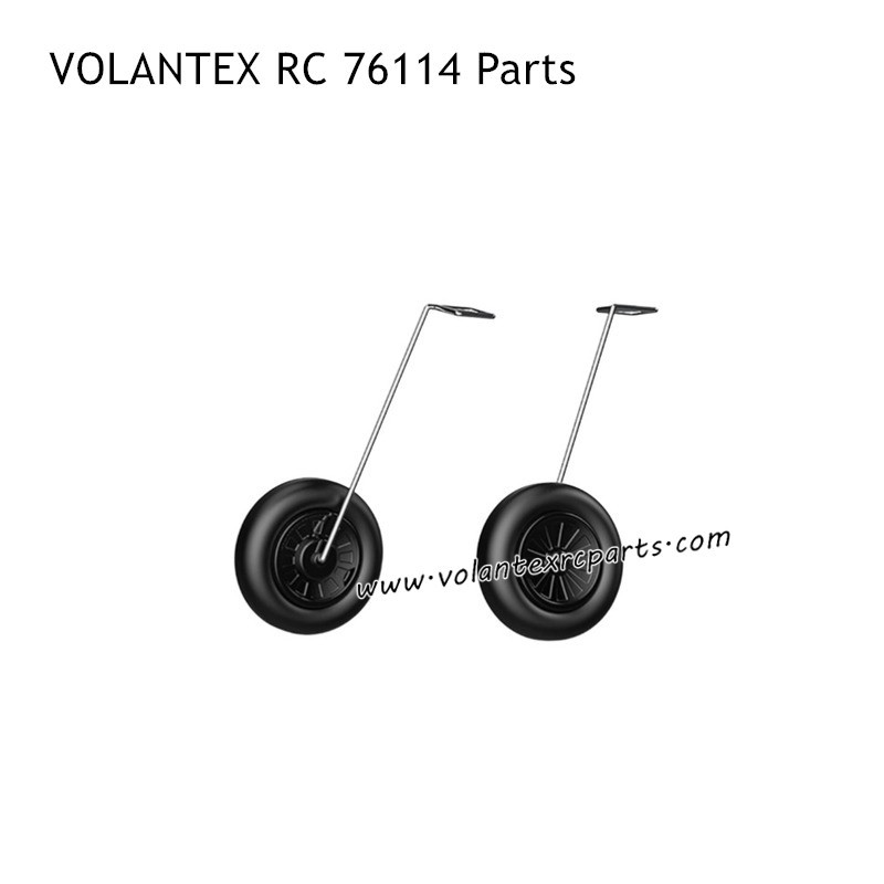 VOLANTEX RC 76114 Sport Club S2 Airplane Parts Full Set of Front Landing Gear