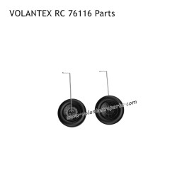 VOLANTEXRC 76116 Thunderbolt Airplane Parts Full Set of Front Landing Gear