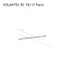 VOLANTEXRC 76117 RC Plane Parts Rod Set