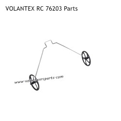 VOLANTEXRC P51D Mustang RC Airplane Parts Full Set of Front Landing Gear