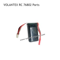 VOLANTEXRC 76802 Brushless RC Plane Parts 7.4V 400mAH Battery