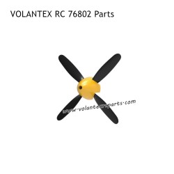 VOLANTEXRC 76802 Brushless RC Plane Parts Four-blade Propeller Set