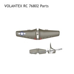 VOLANTEXRC 76802 P51 RC Fighter Jet Parts Main and Tail Wing