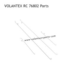 VOLANTEXRC 76802 P51 RC Fighter Jet Parts Rod Set