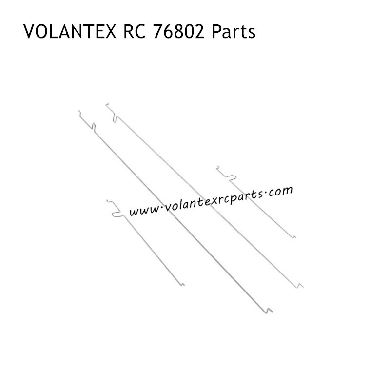 VOLANTEXRC 76802 P51 RC Fighter Jet Parts Rod Set