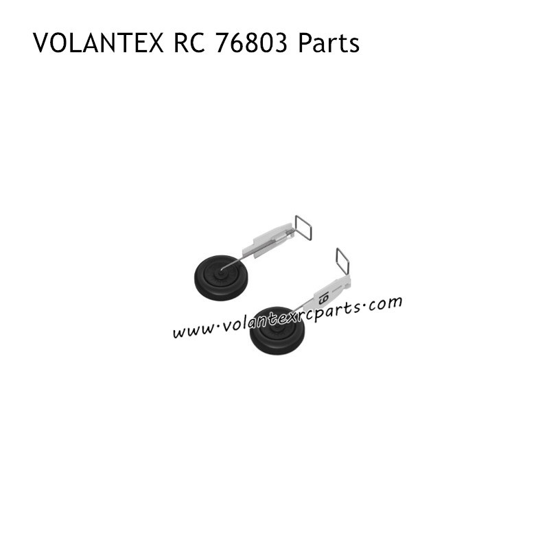 VOLANTEXRC 76803 RC Plane Parts Full Set of Front Landing Gear