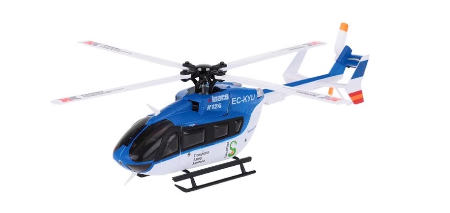 WLTOYS K124 High Speed RC Plane Blue