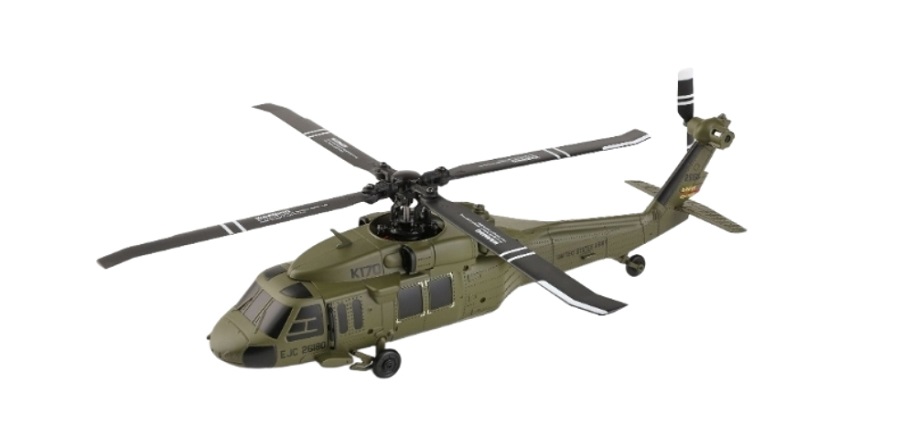 WLTOYS K170 UH60L Brushless RC airplane Green Overview