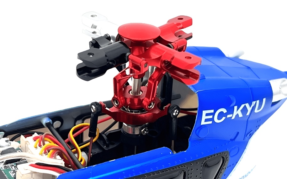 wltoys k170 rc helicopter upgrade parts crosshead Propeller holder red overview